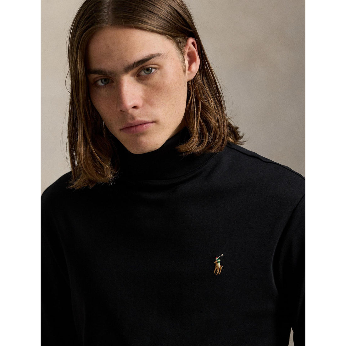 Polo Ralph Lauren Soft Cotton Roll Neck Jumper